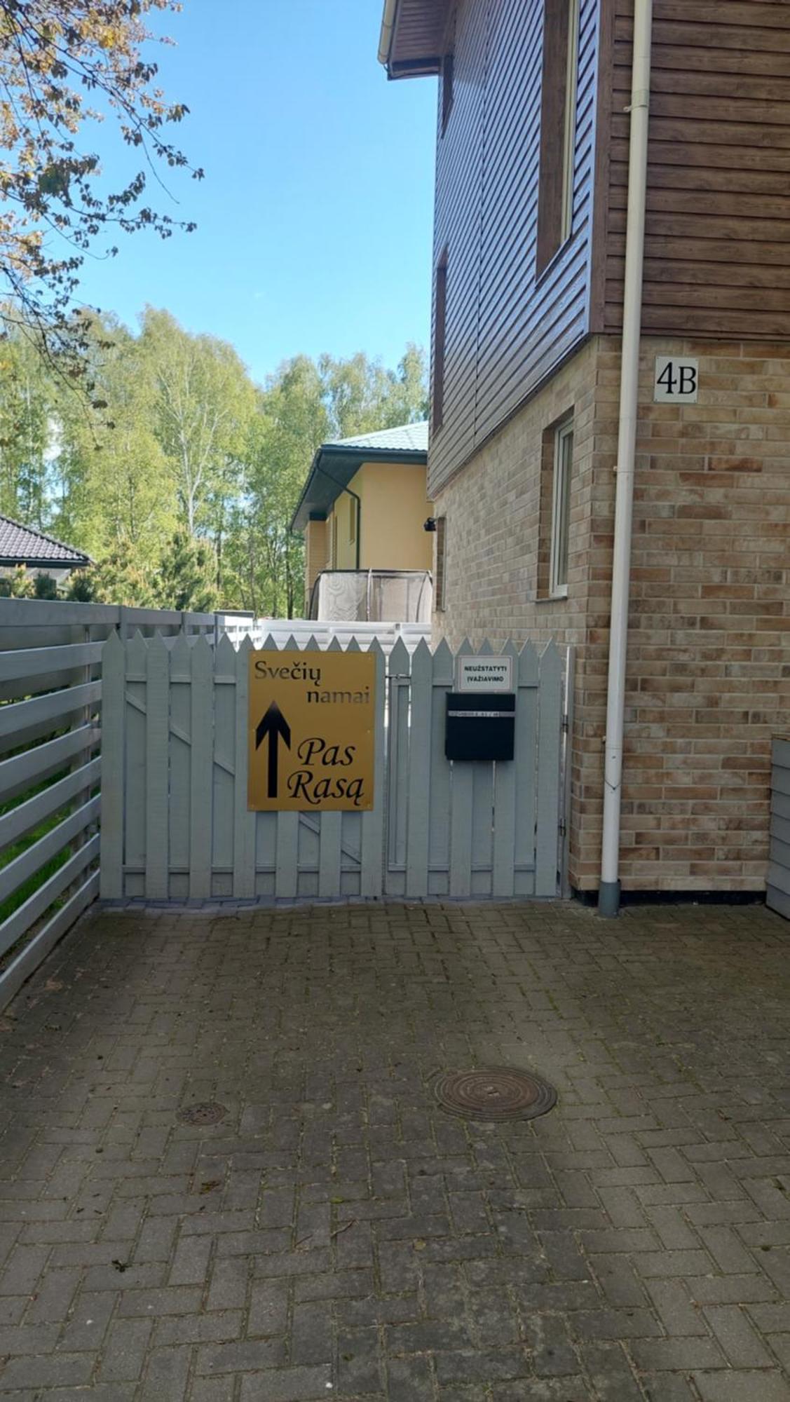 Pas Rasa Hotell Palanga Exteriör bild